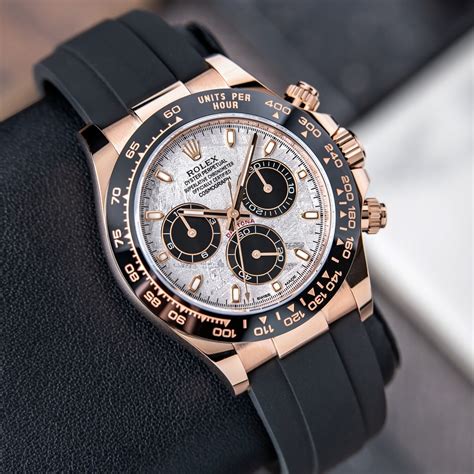 rolex daytona meteorite replica|rolex daytona oysterflex 2023.